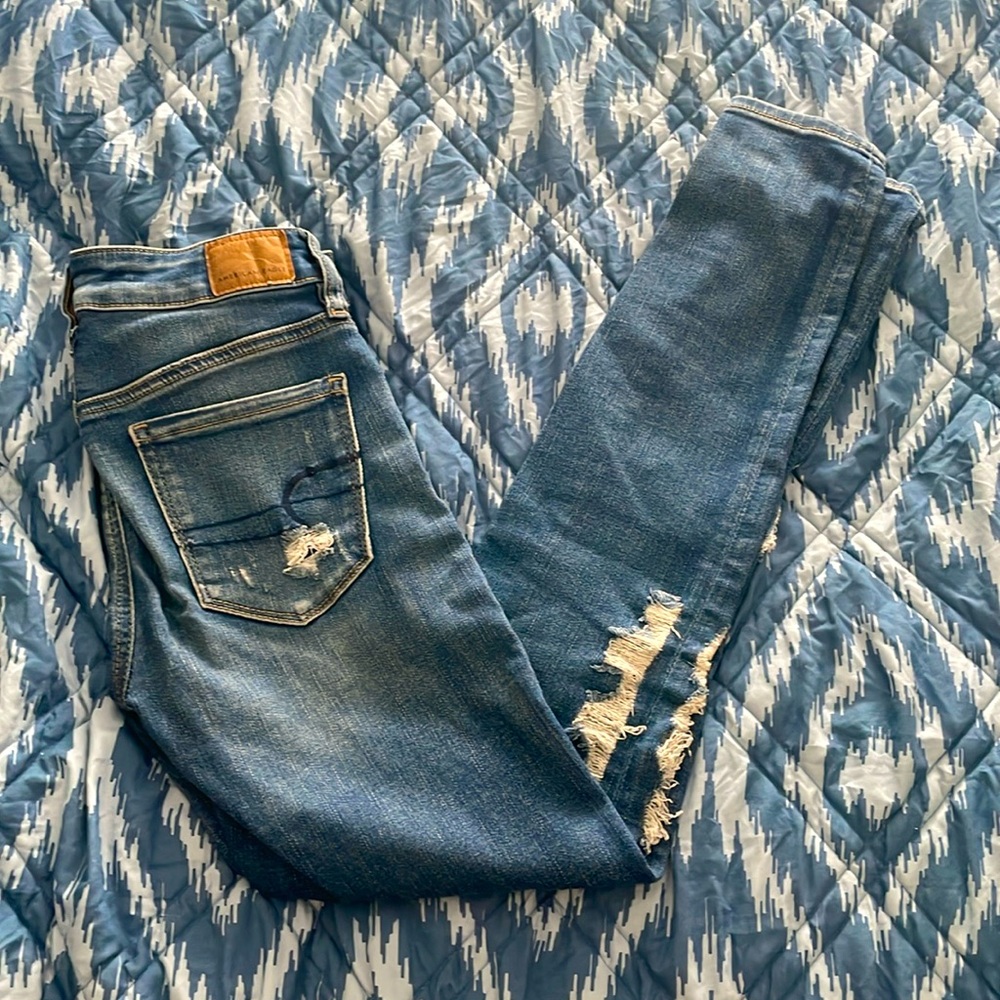 American Eagle Ripped Jeans